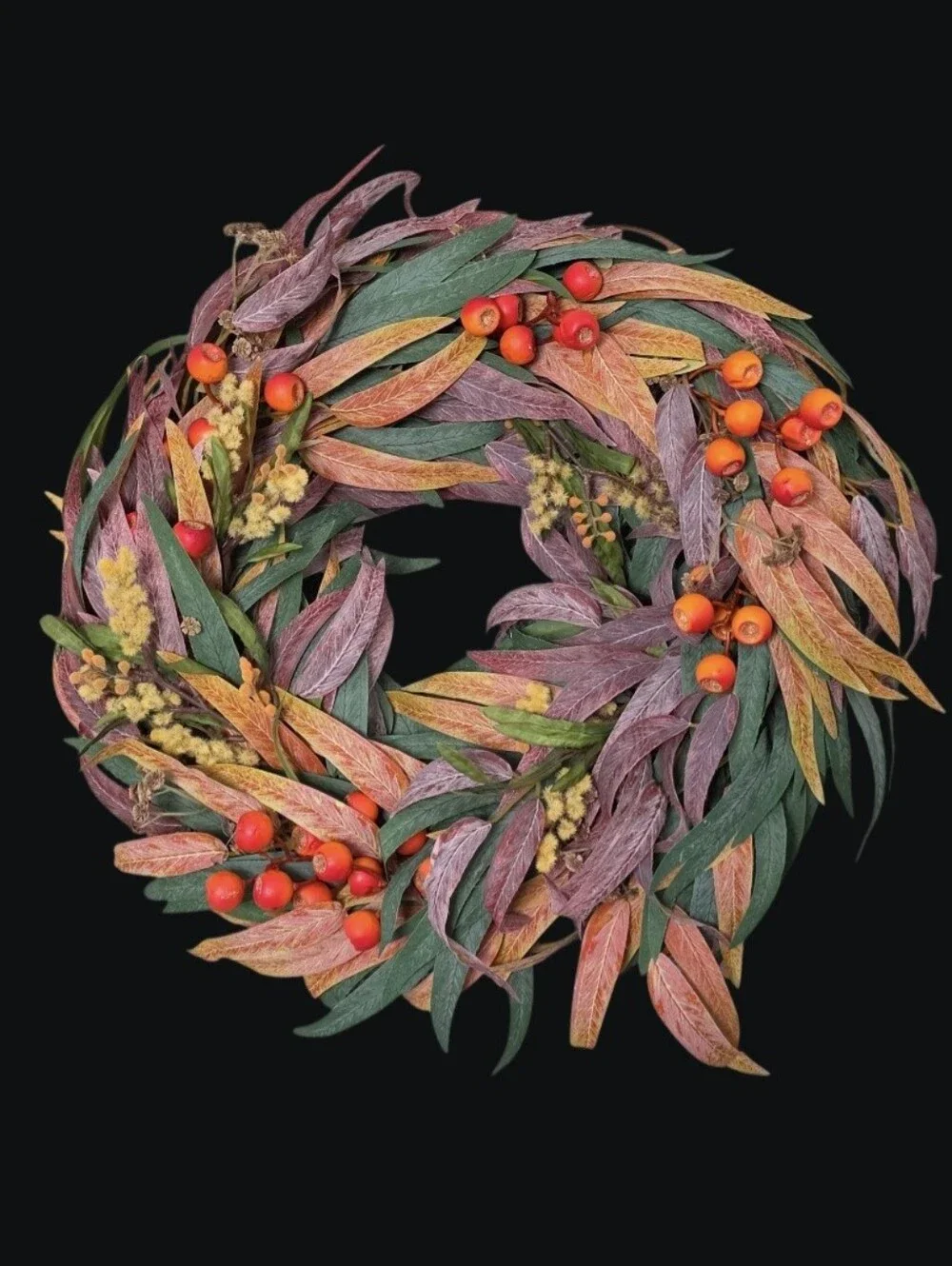 Harvest Farmhouse Floral wreath